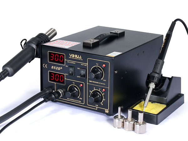 Station de soudure Air chaud + Fer a Souder Model 702/852 - Volta Technology